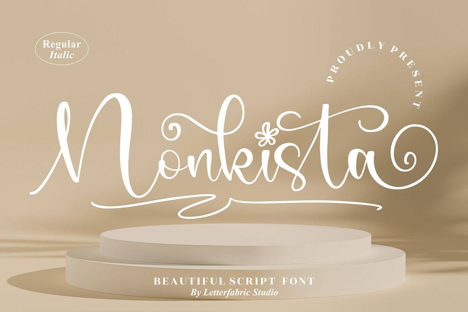 Monkista Font sample