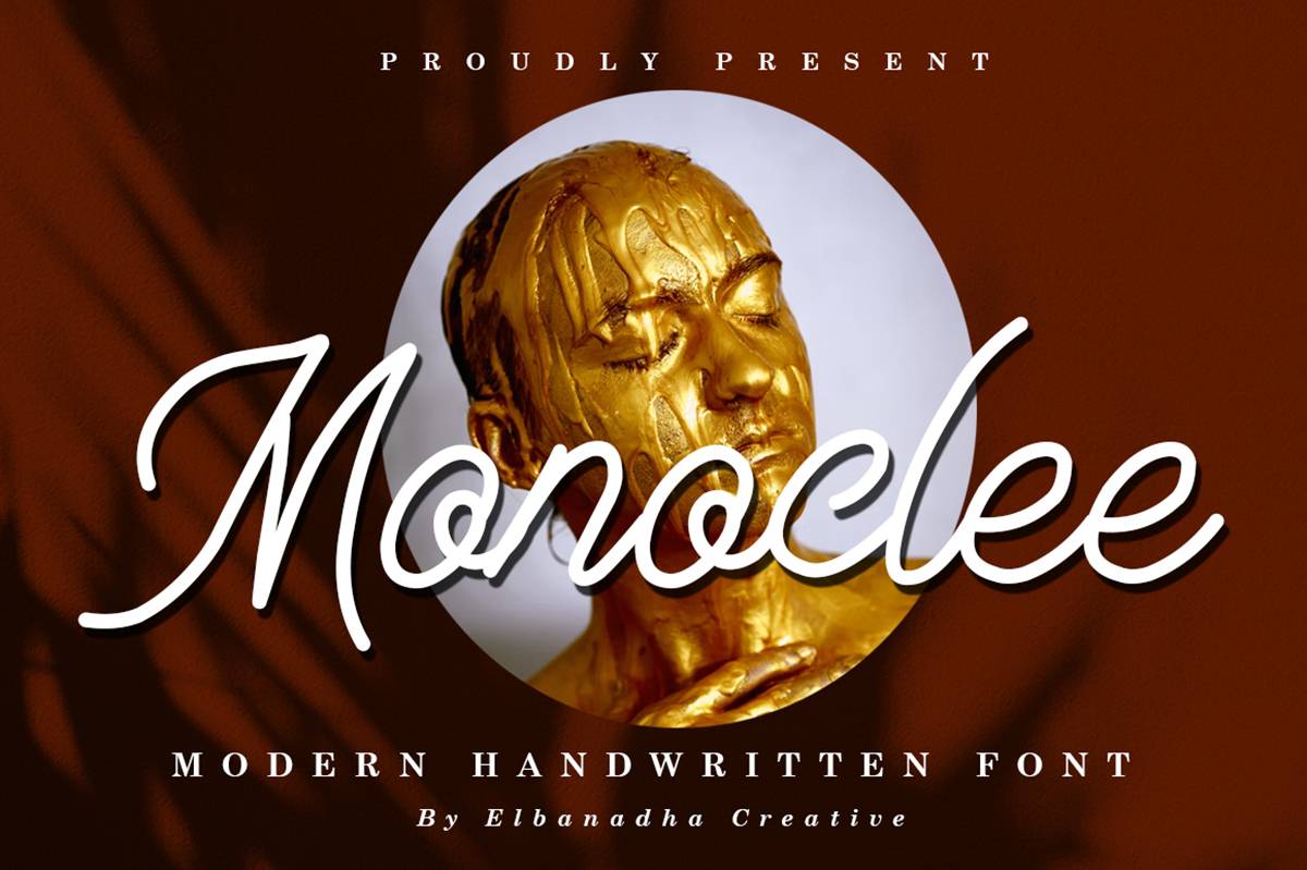 Monoclee Font sample