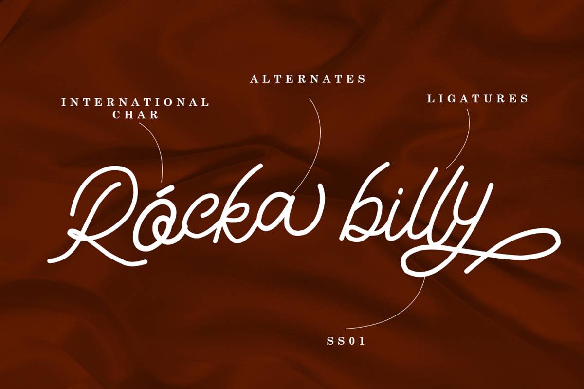 Monoclee Font sample