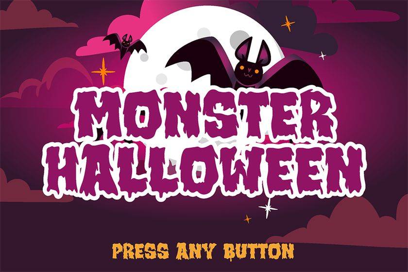 Monstarize Font sample