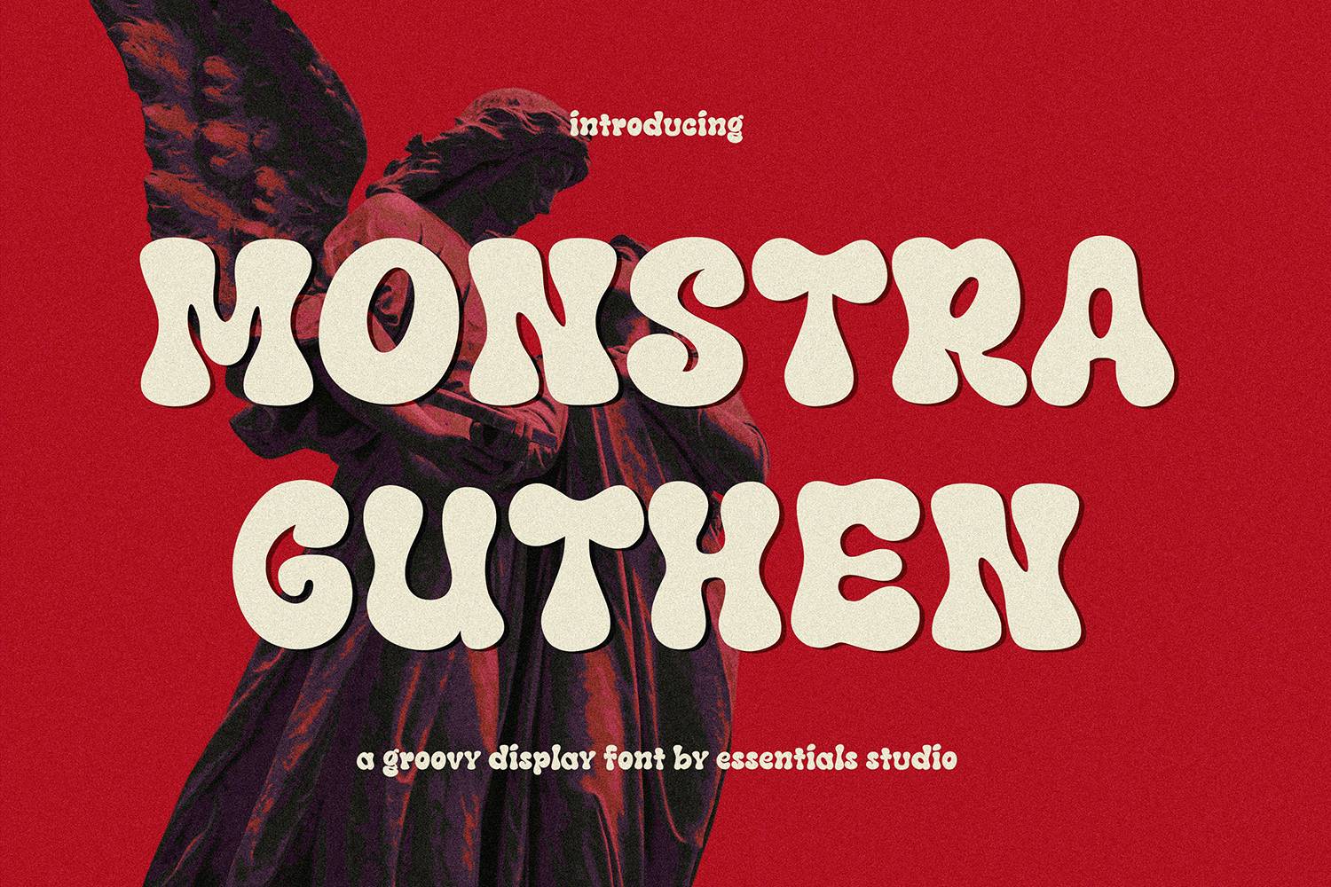 Monstra Guthen Font sample