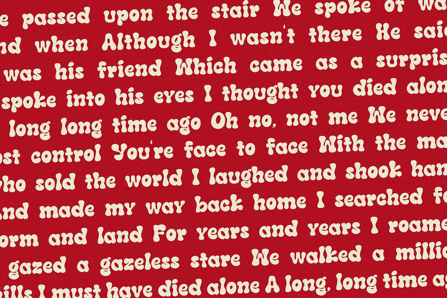 Monstra Guthen Font sample
