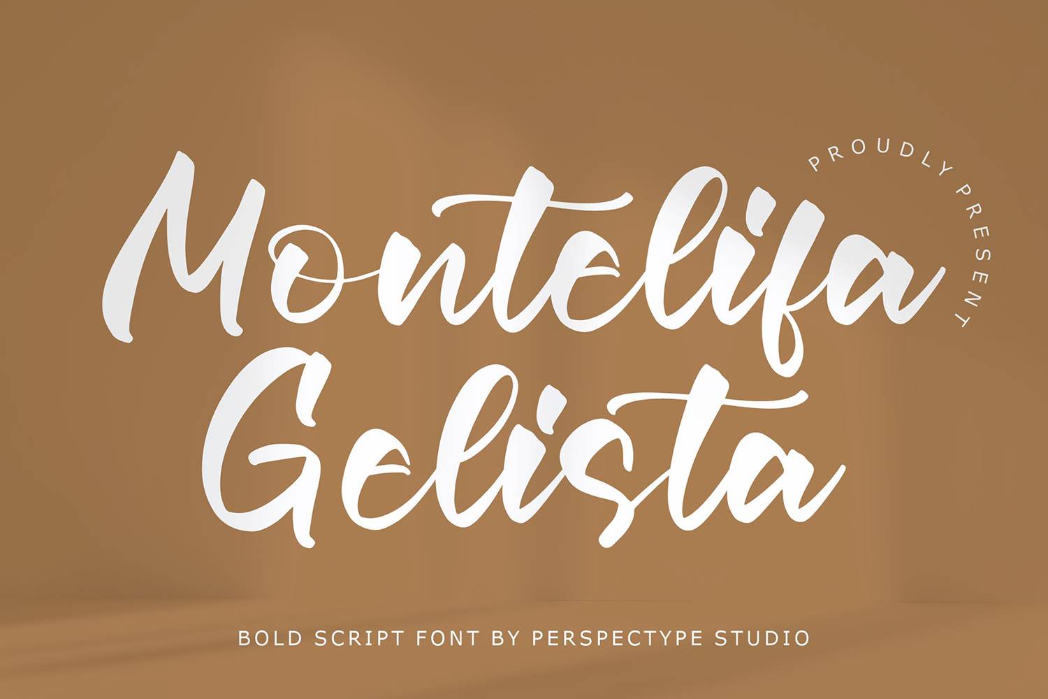 Montelifa Gelista Font sample