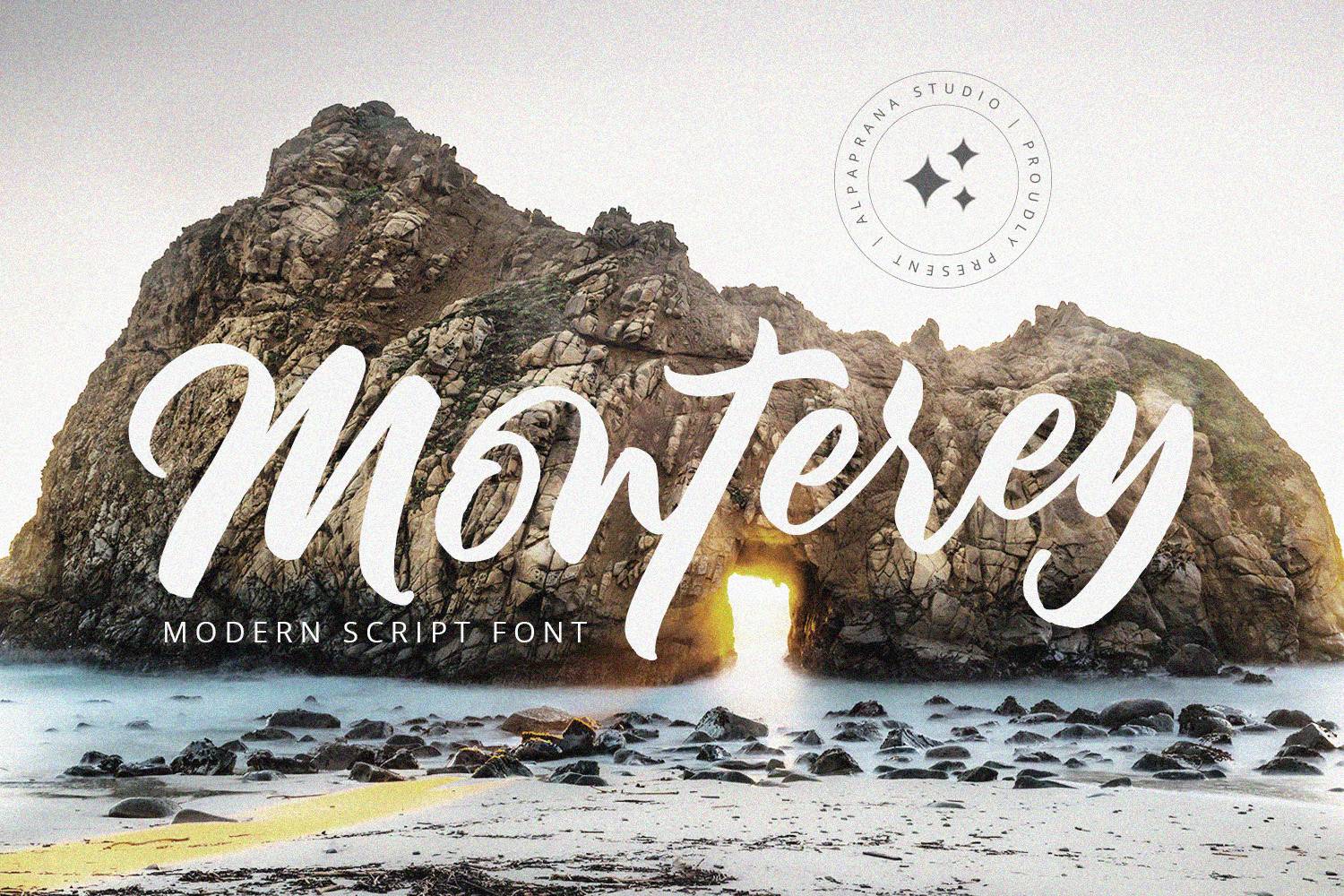 Monterey Font sample