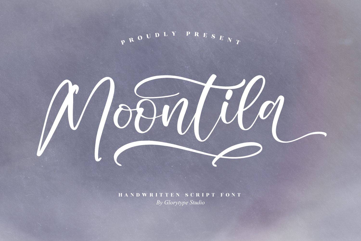 Moontila Font sample