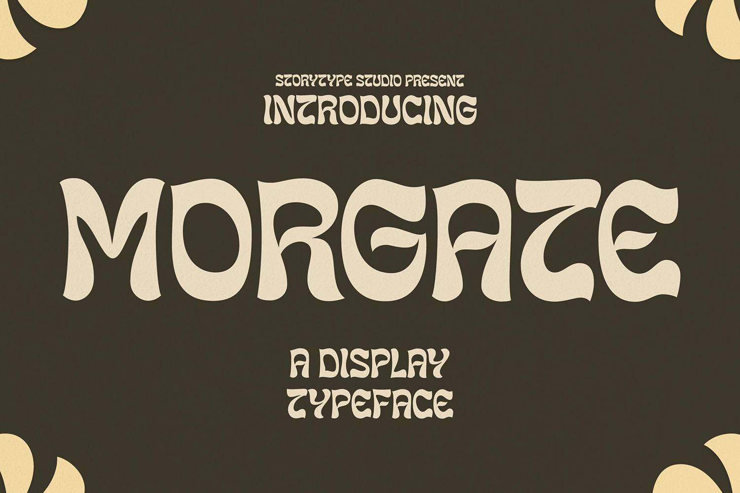 Morgate Font sample