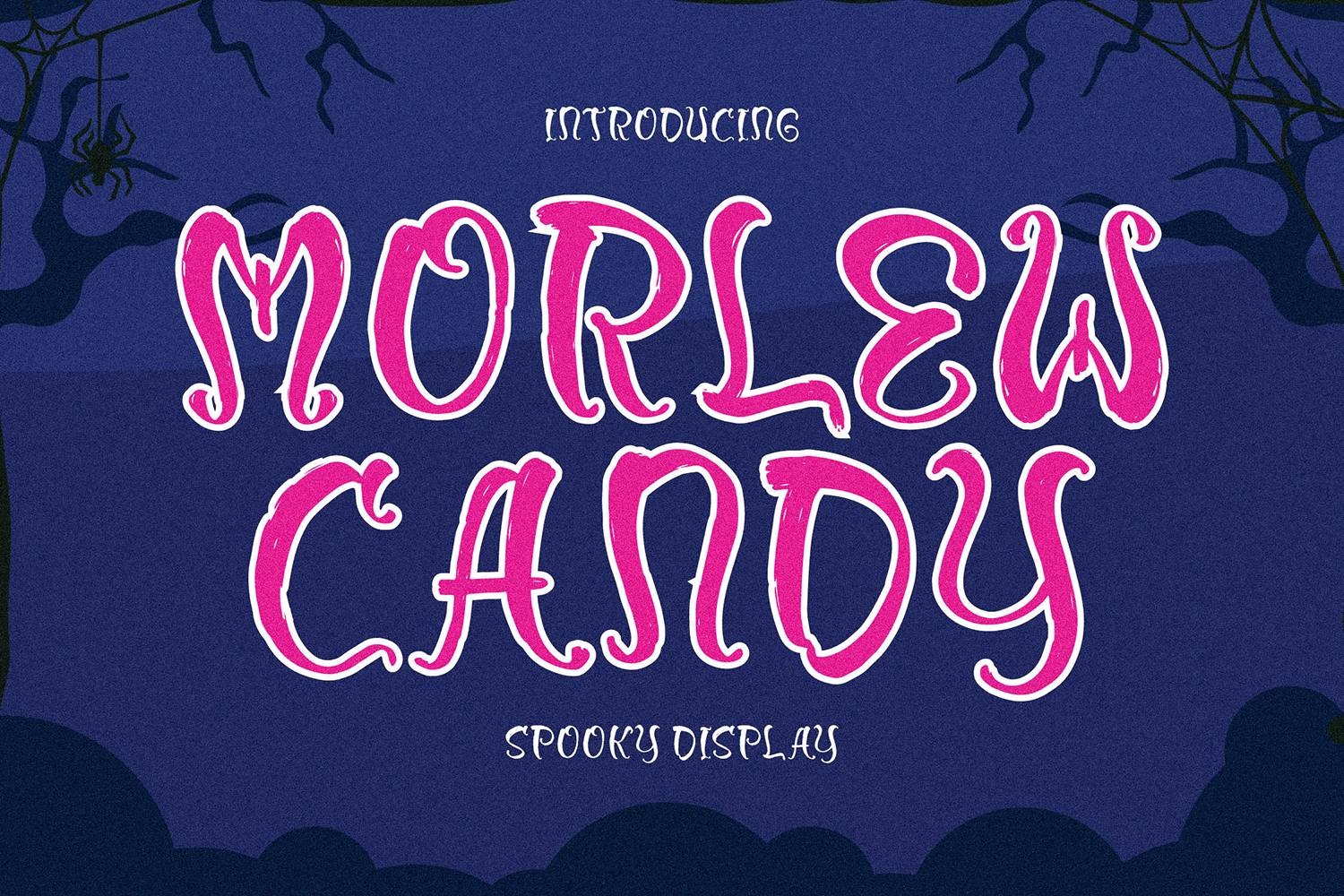 Morlew Candy Font sample