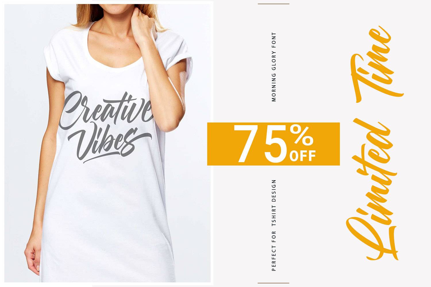 Morning Glory Font sample