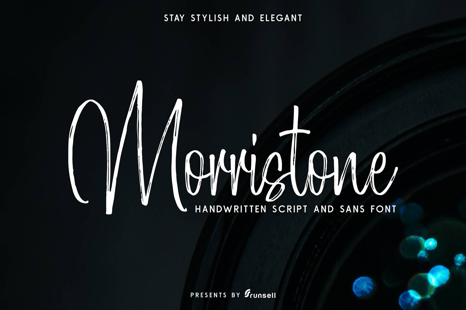 Morristone Font sample