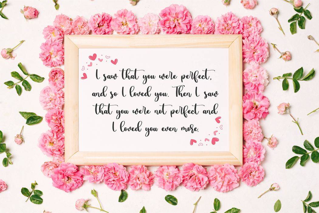 Moryscript Font sample