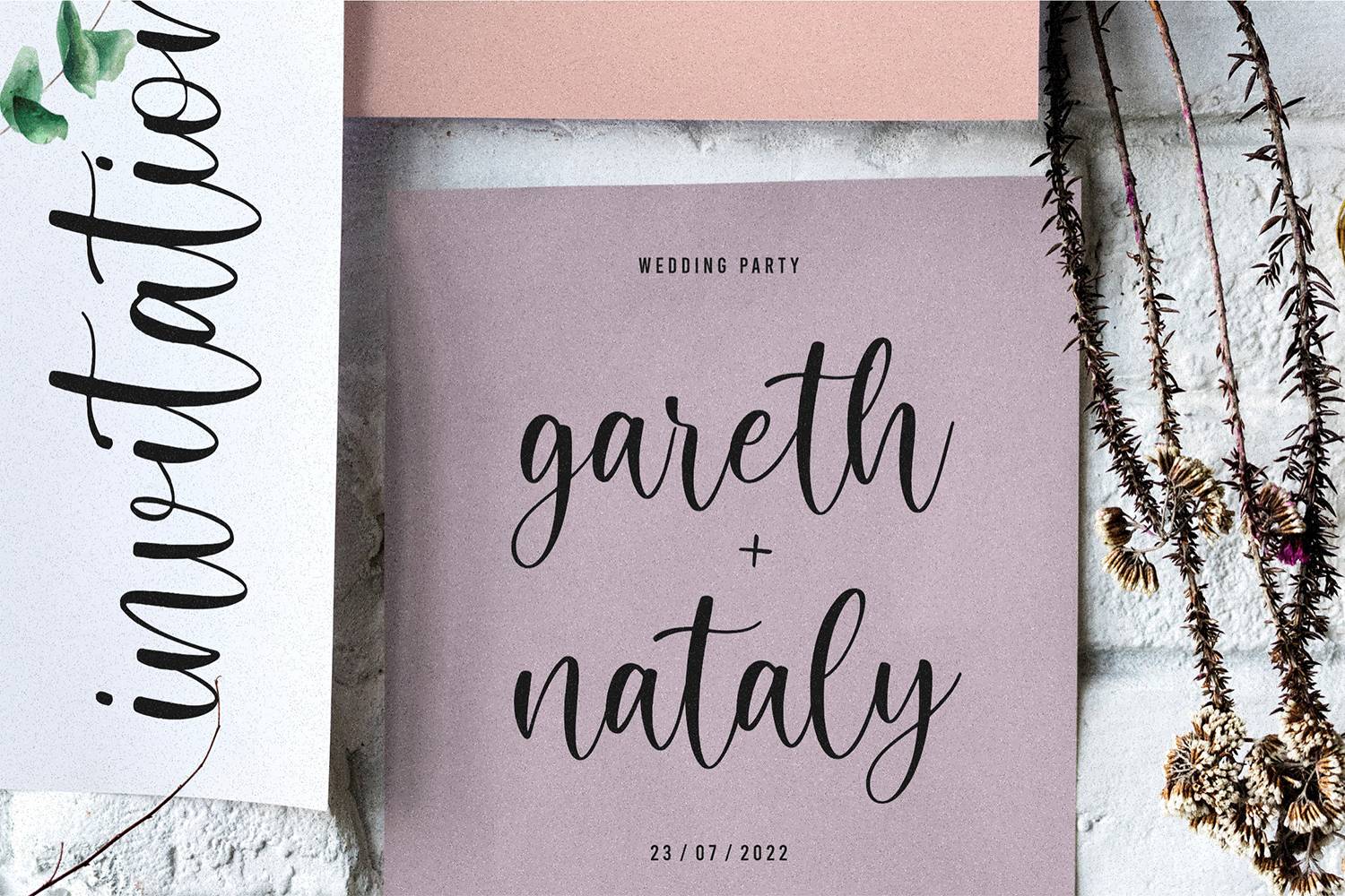 Motherly Font sample