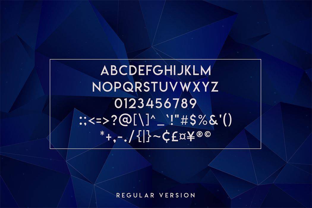 Moule Font sample