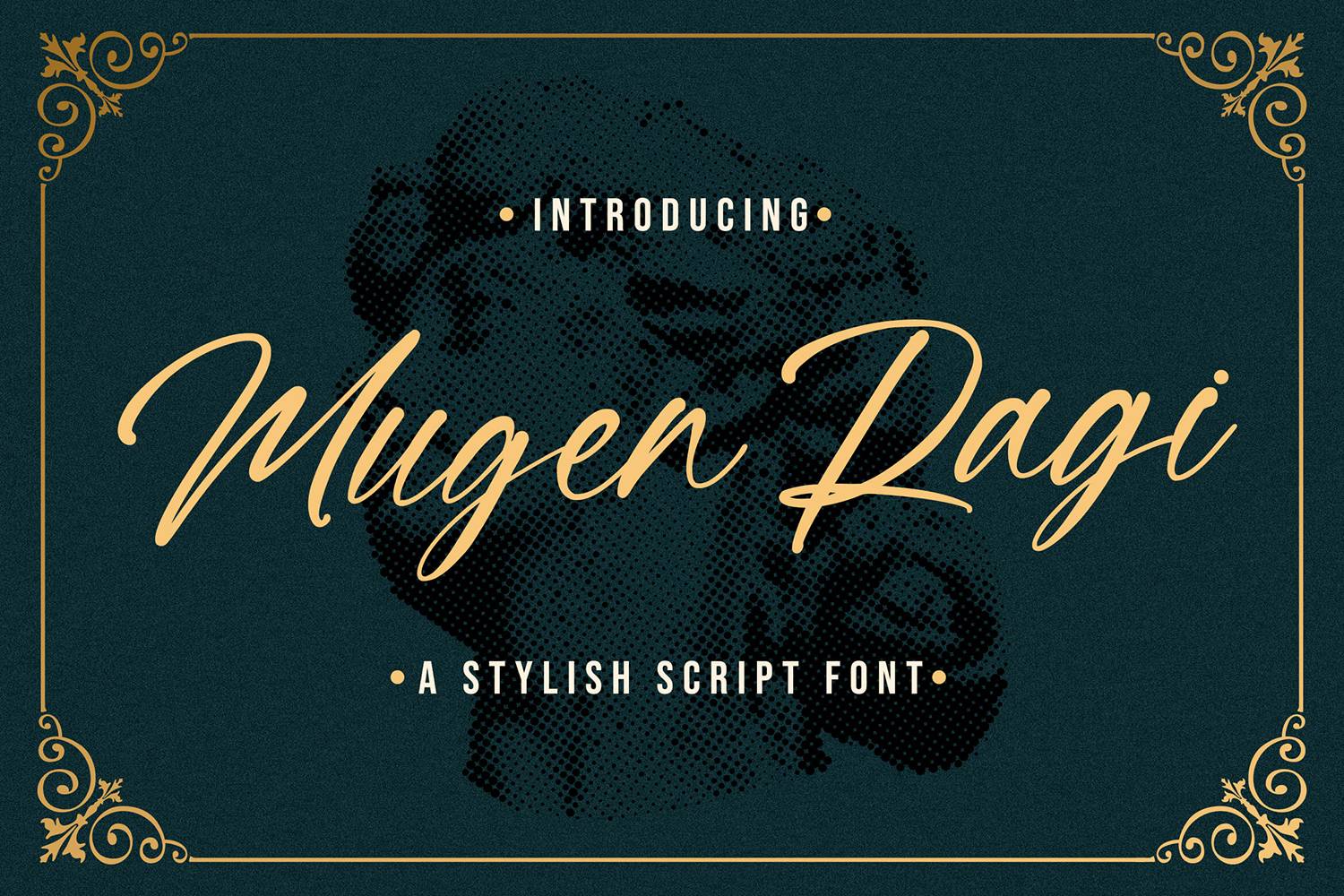 Mugen Ragi Font sample