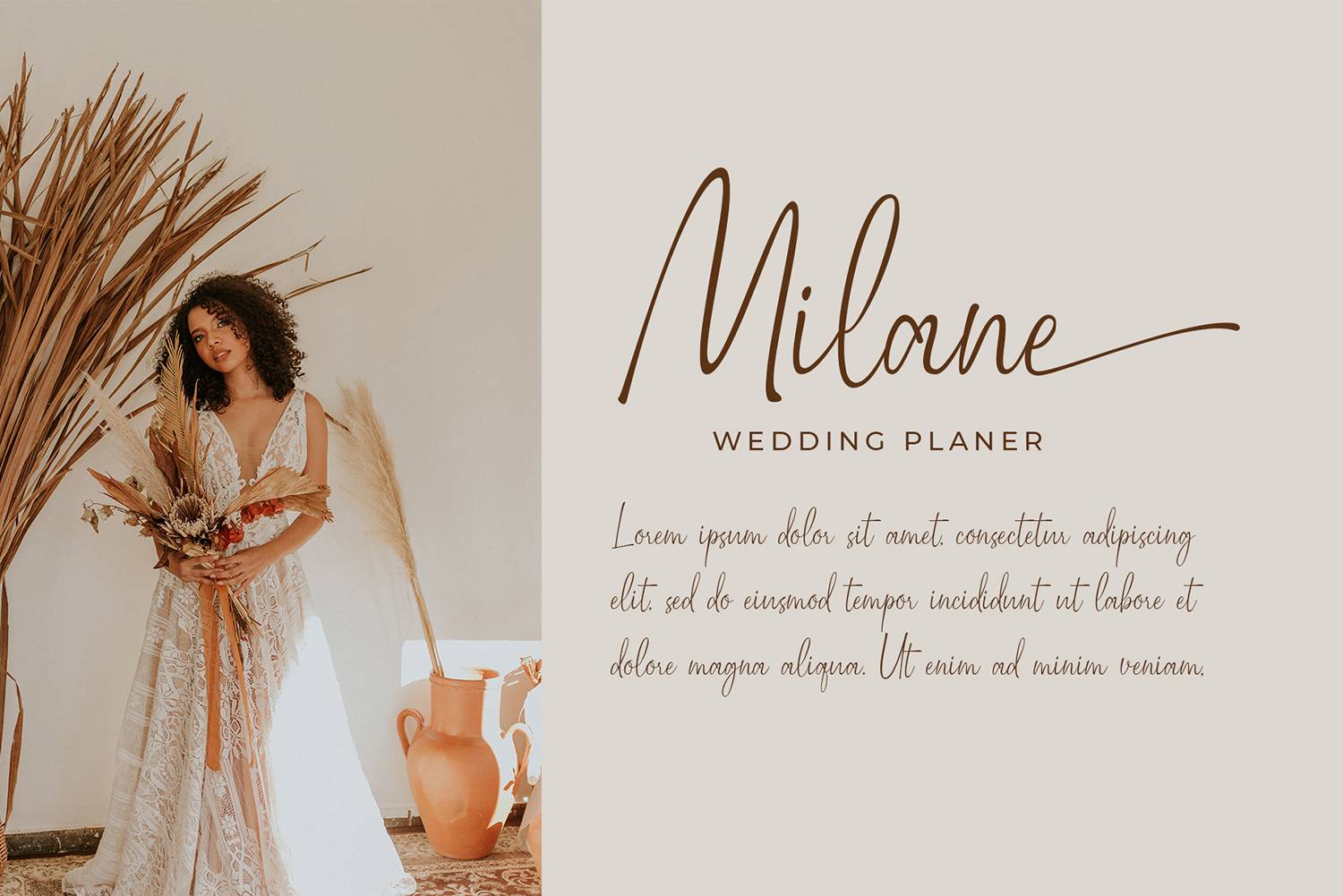 Muliany Font sample
