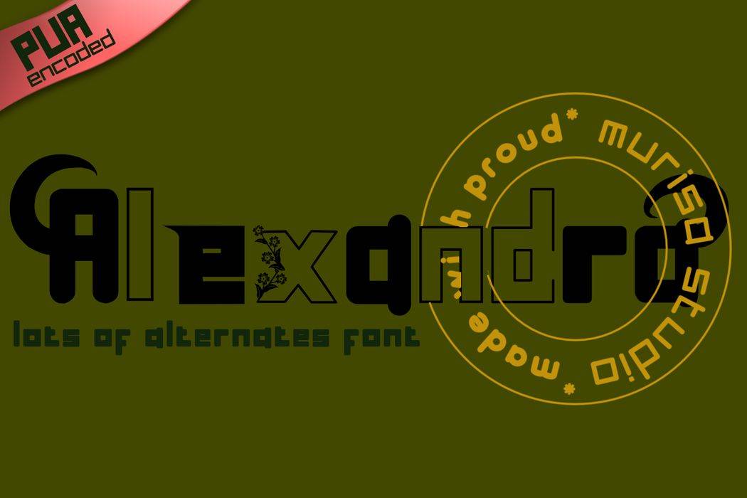 Murisa Alexandra Font sample