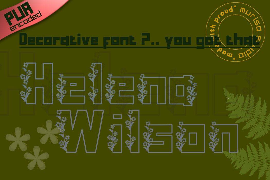 Murisa Alexandra Font sample