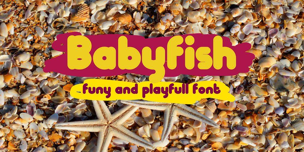 Murisa Babyfish Font sample