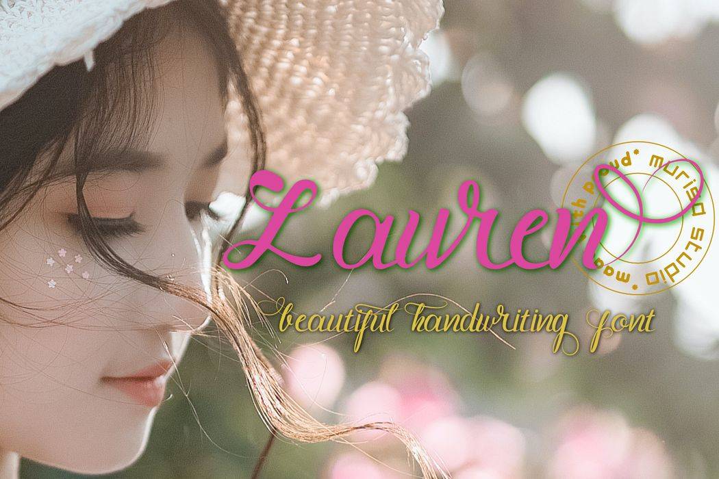 Murisa Lauren Font sample