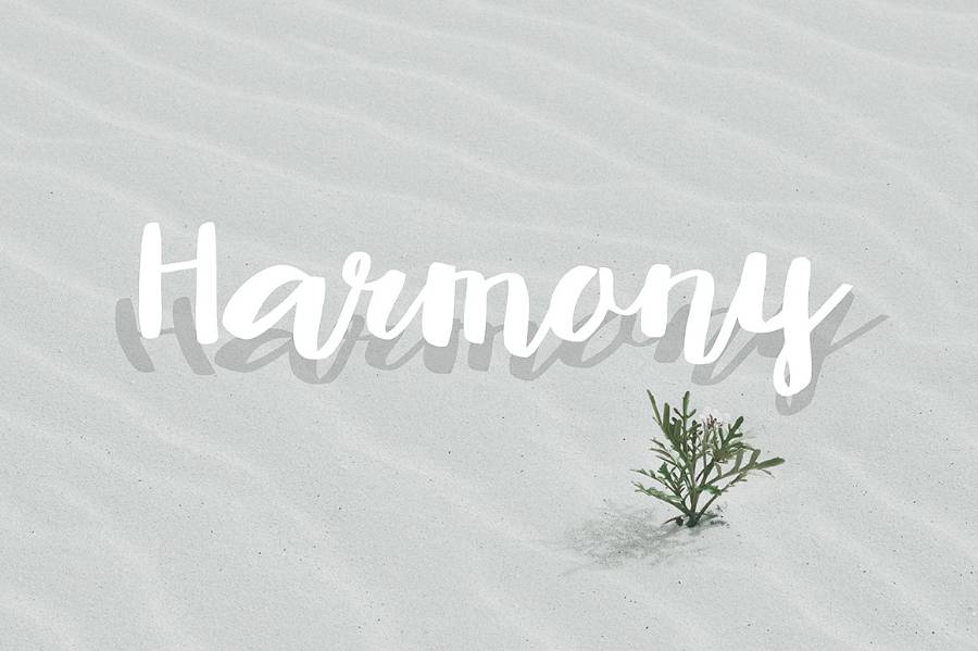 Muscat Handwriting Script Demo sample