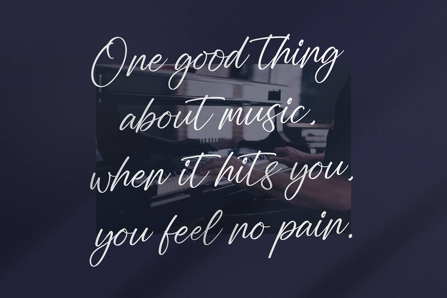 Musika Study Font sample