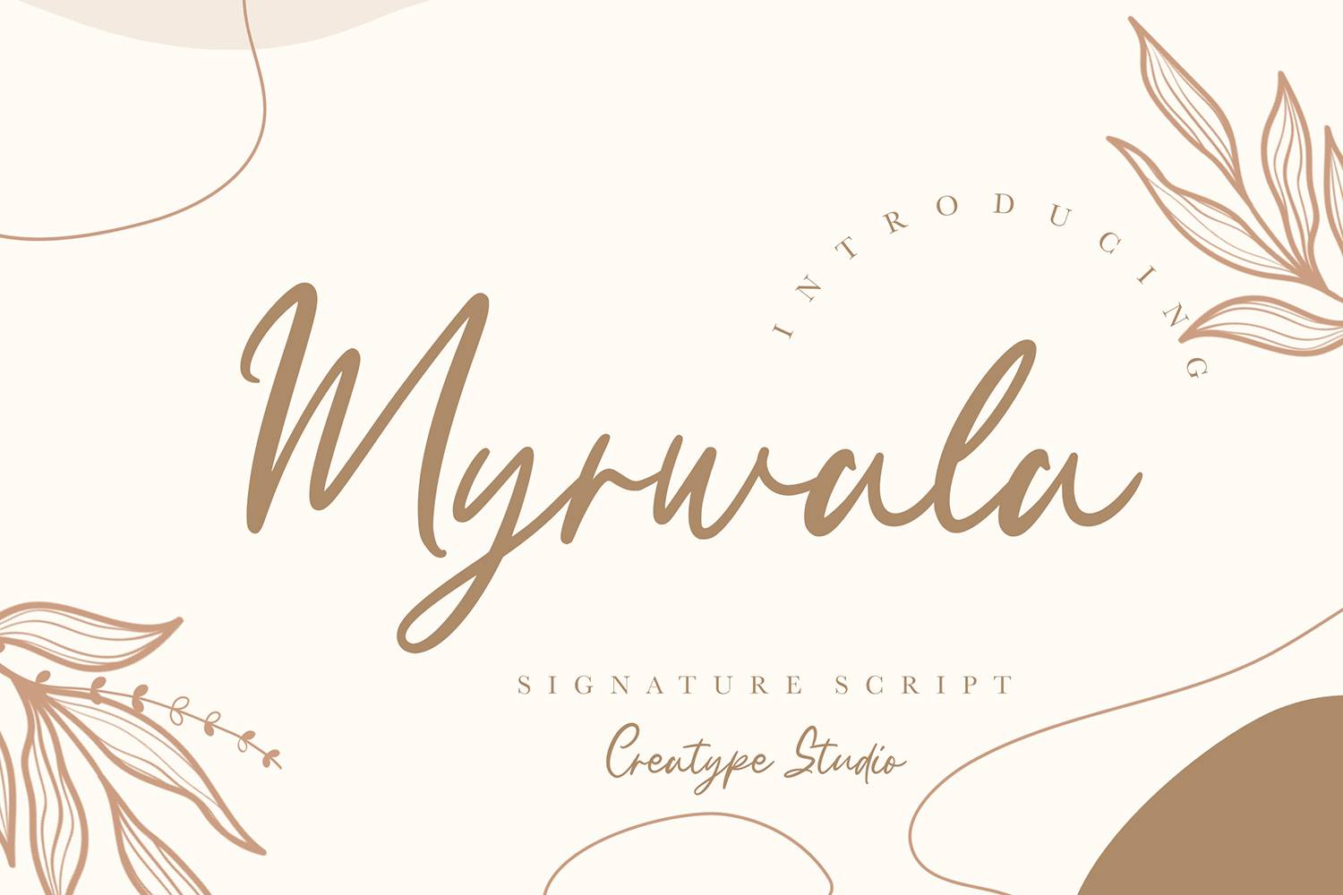 Myrwala Font sample