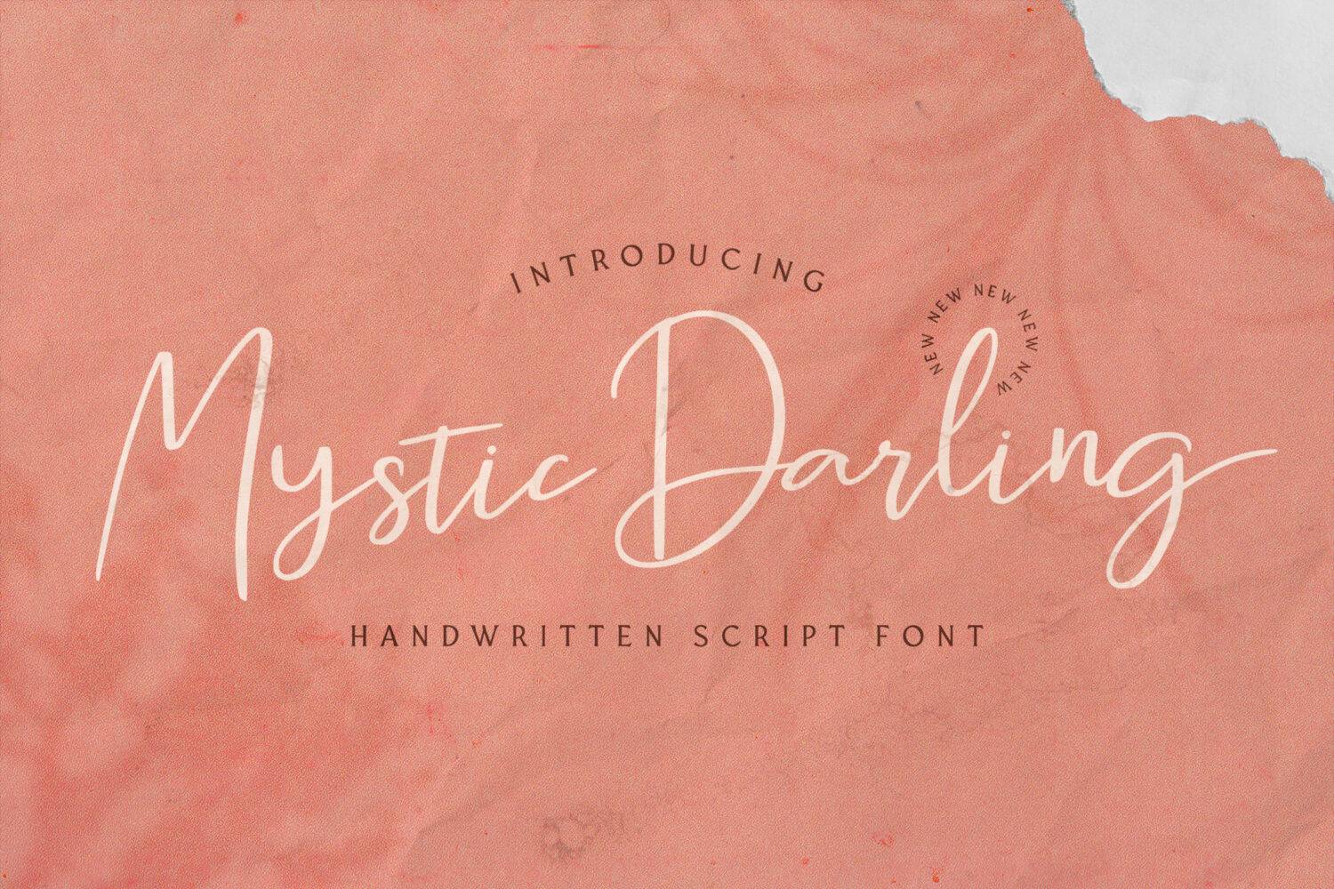 Mystic Darling Font sample
