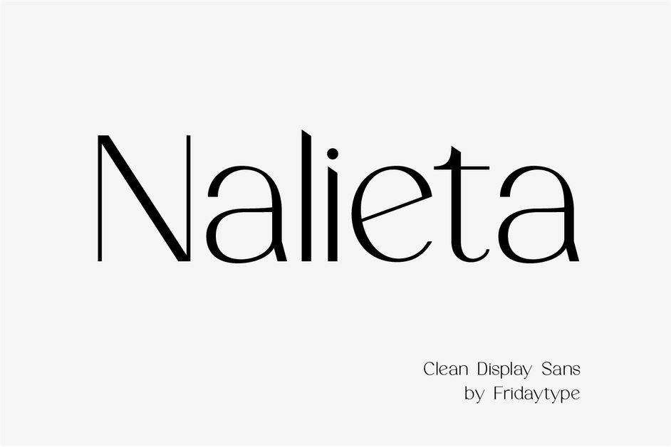 Nalieta Font sample