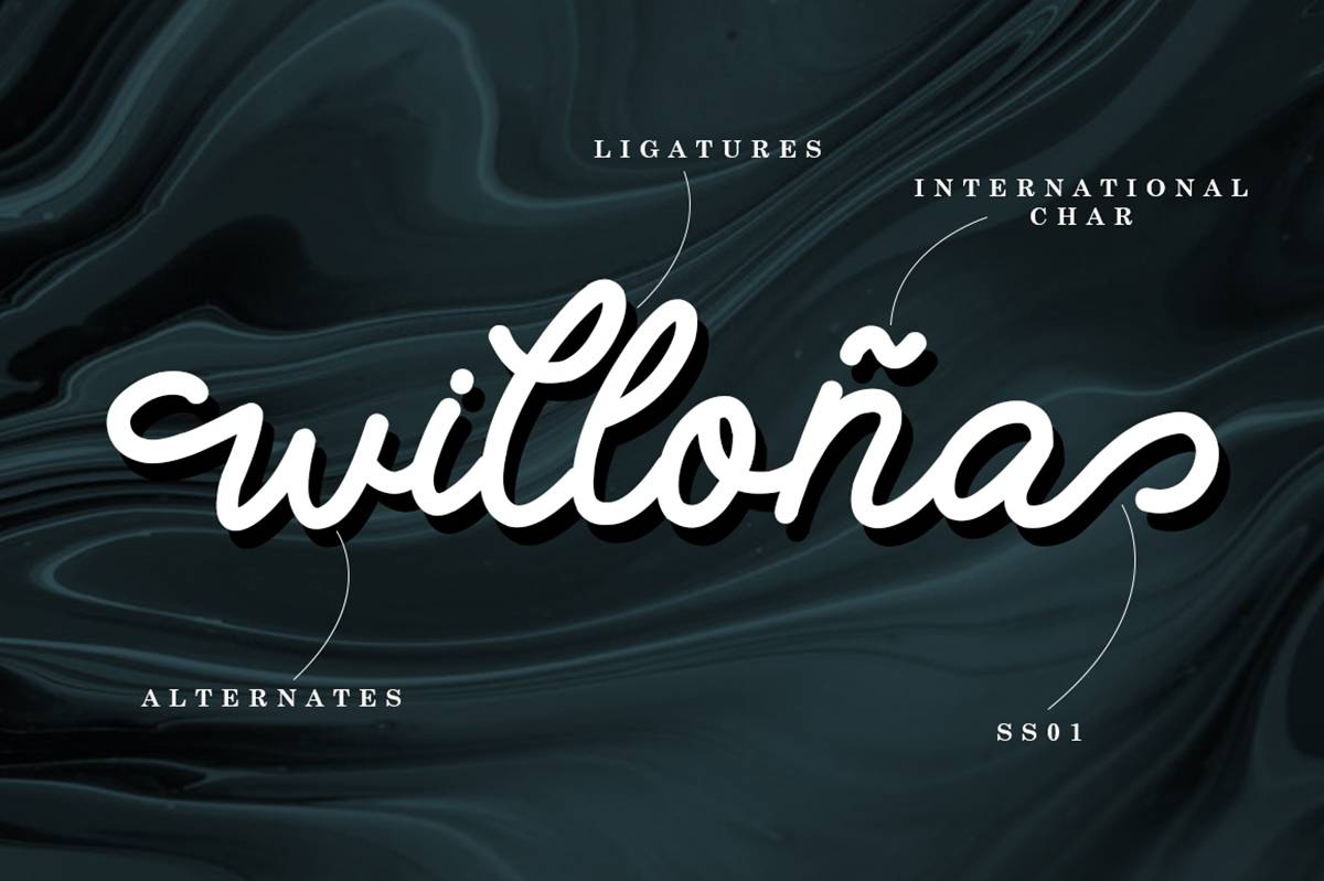 Nature Adventure Font sample