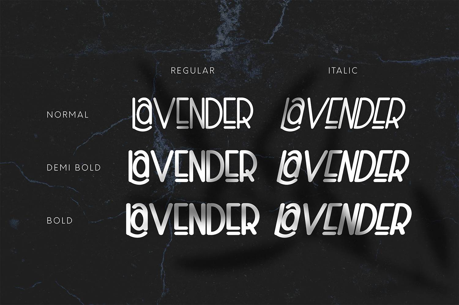 Naura Font sample