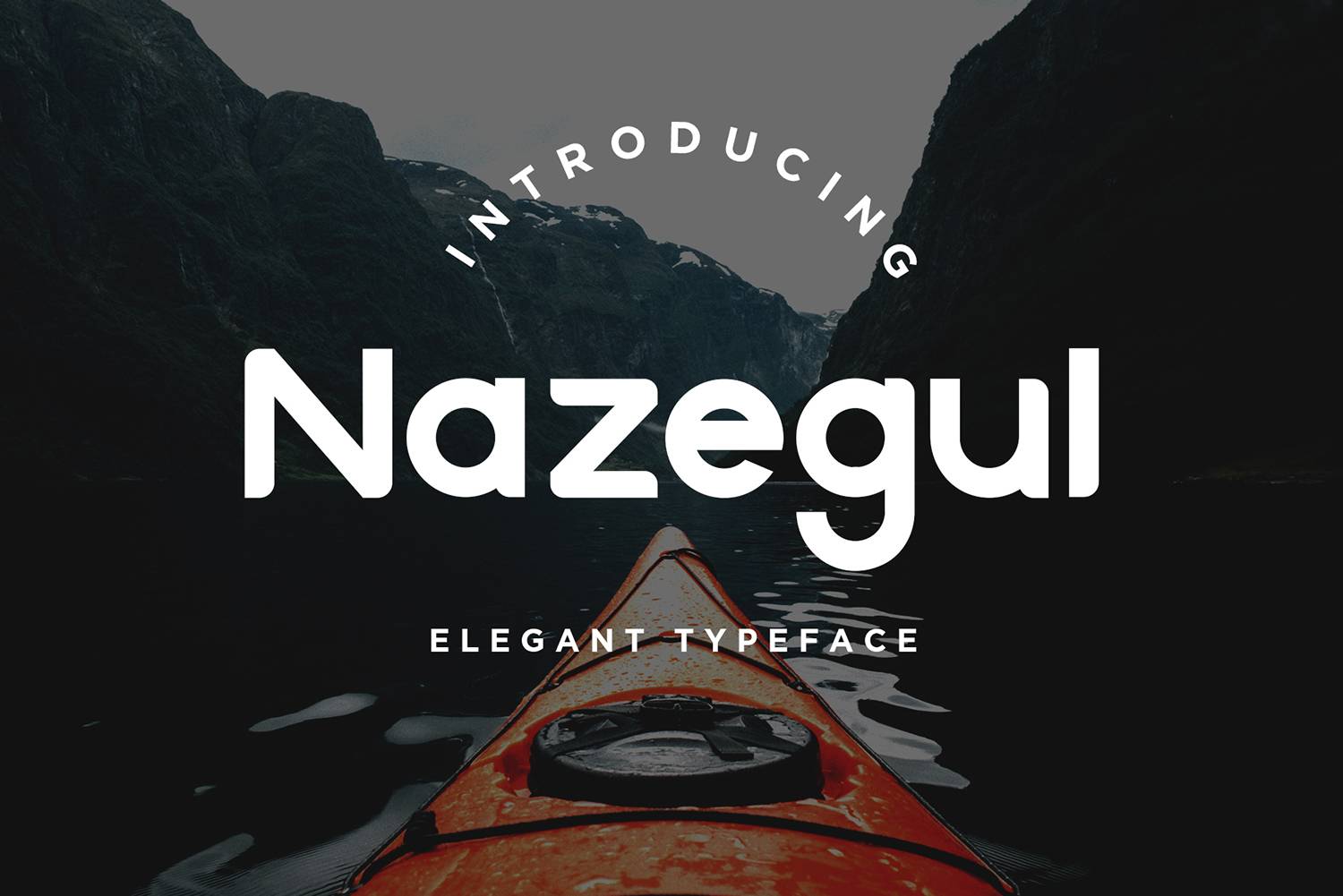 Nazegul Font sample