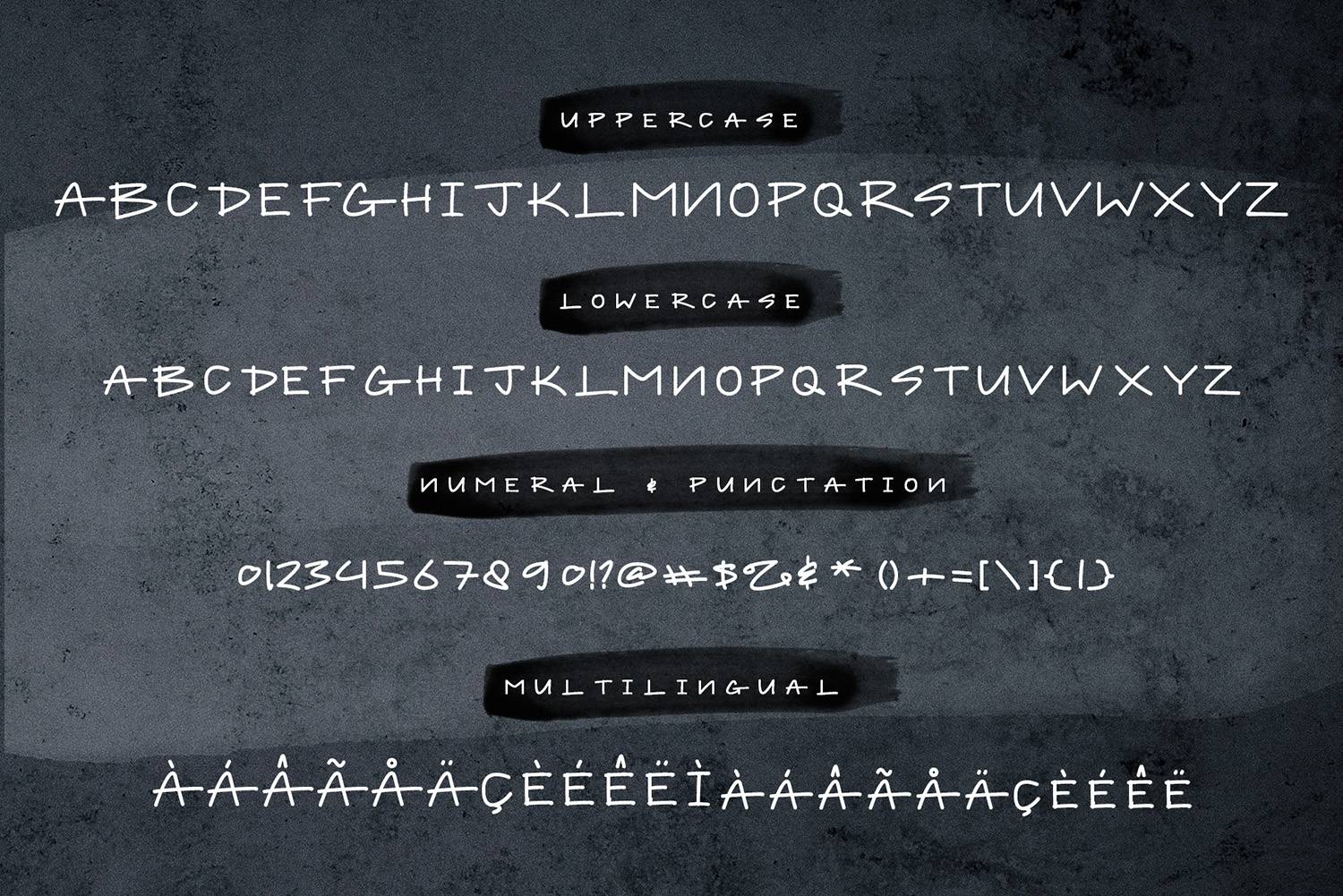 Nebbulla Font Duo sample