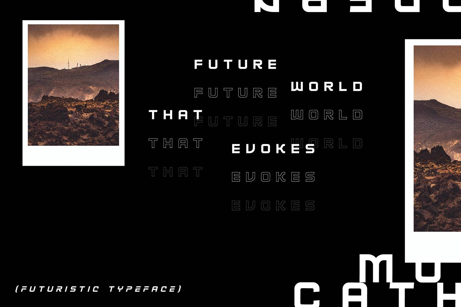Neo Cybern Font sample