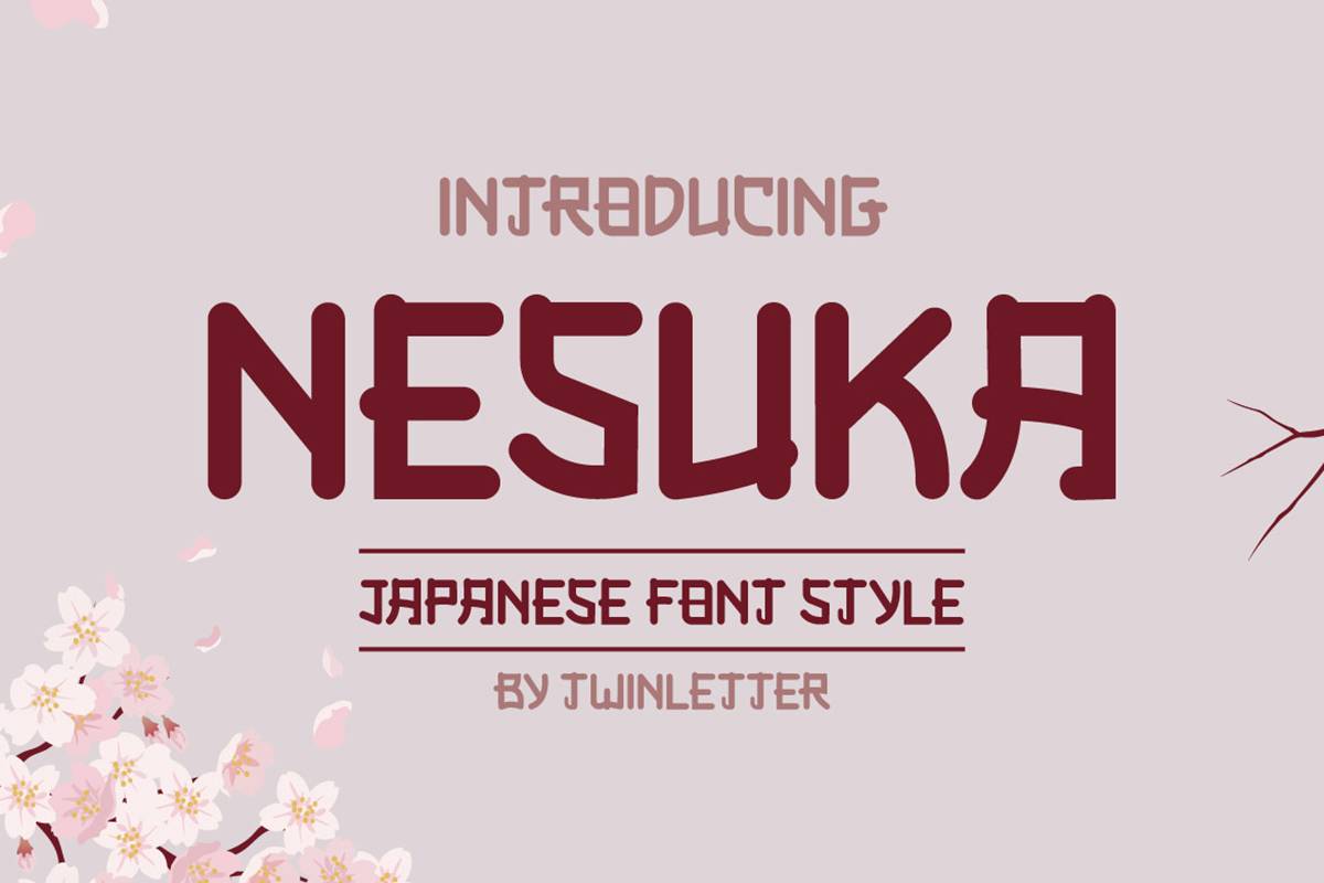 Nesuka Font sample