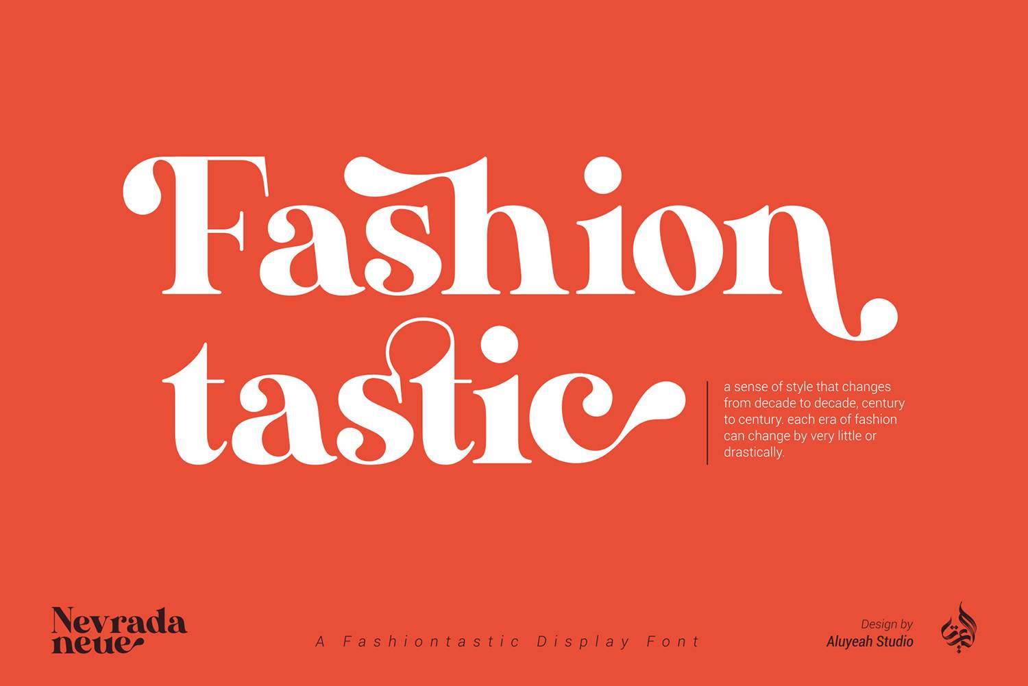 Nevrada Neue Font sample