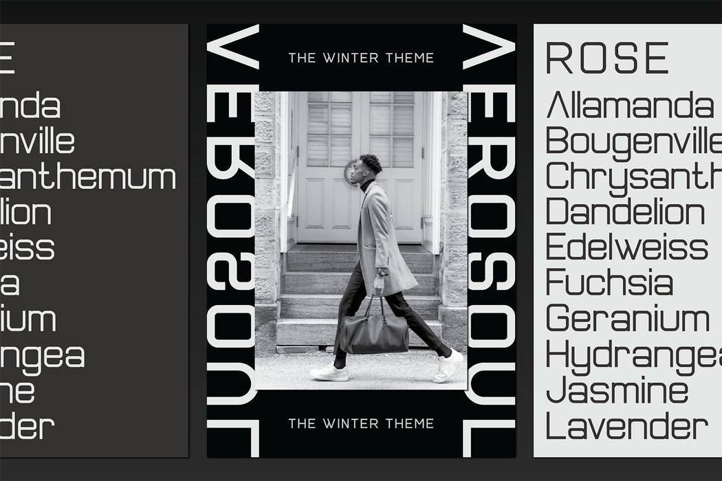 New Alenia Font sample