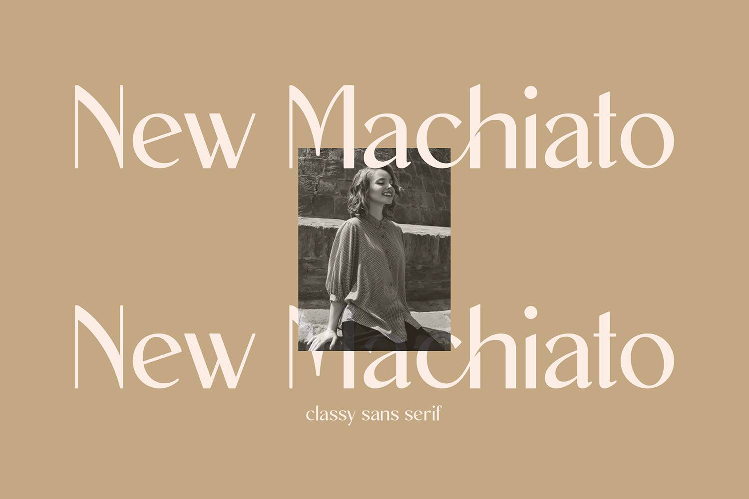 New Machiato Font sample