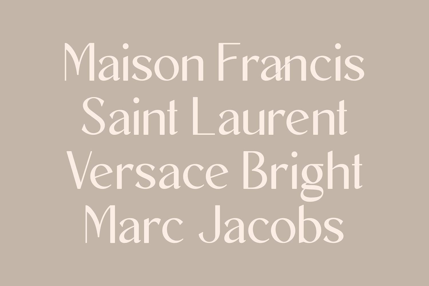 New Machiato Font sample