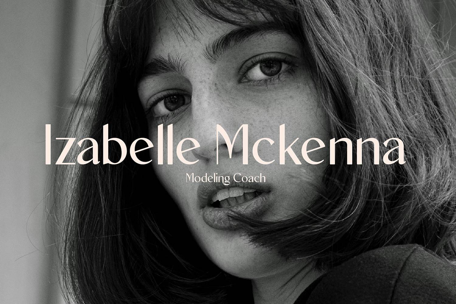 New Machiato Font sample