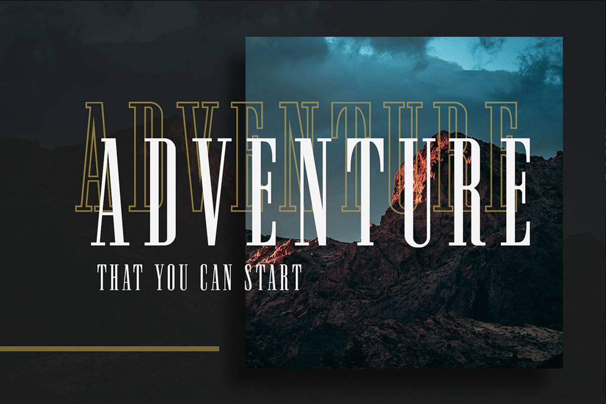 Newston Font sample