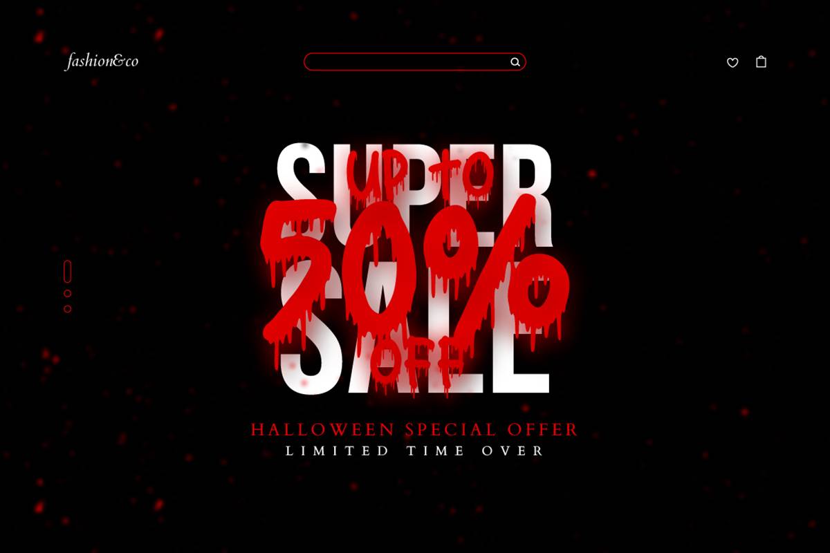 Nightmare Font sample