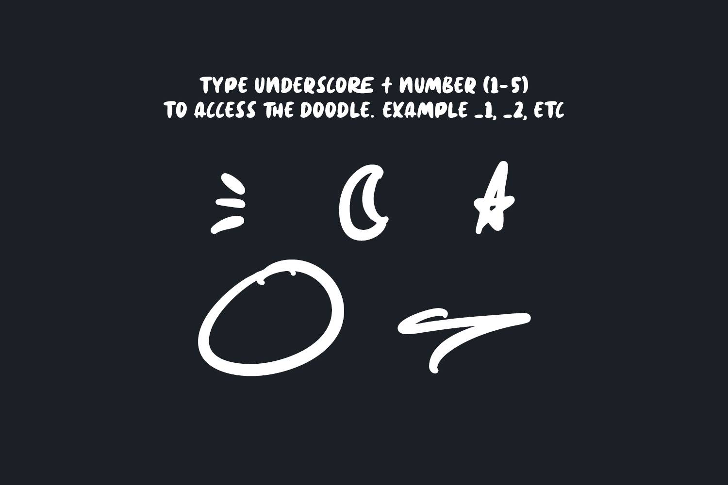 Nightwish Font sample