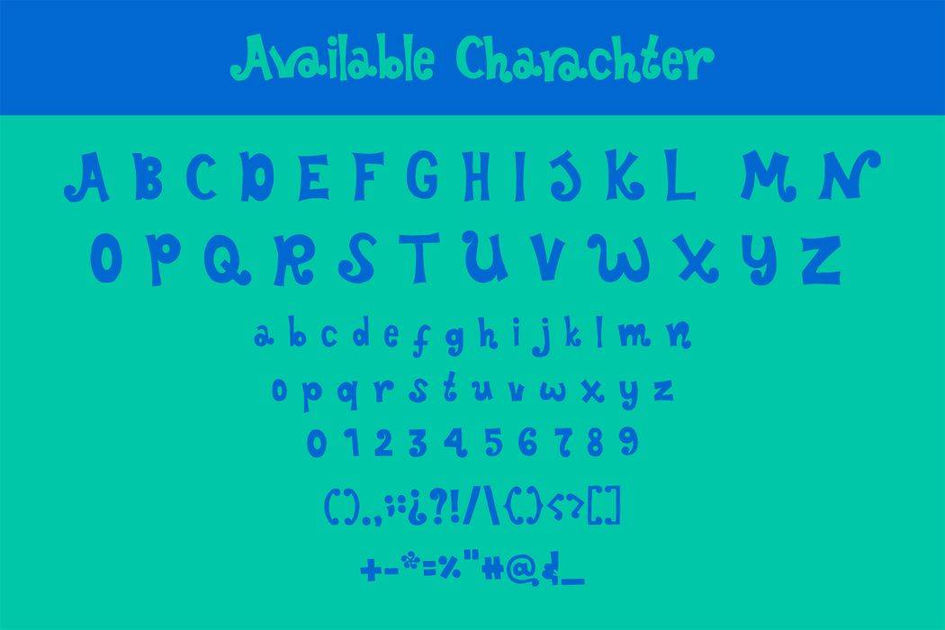 Nimora Font sample