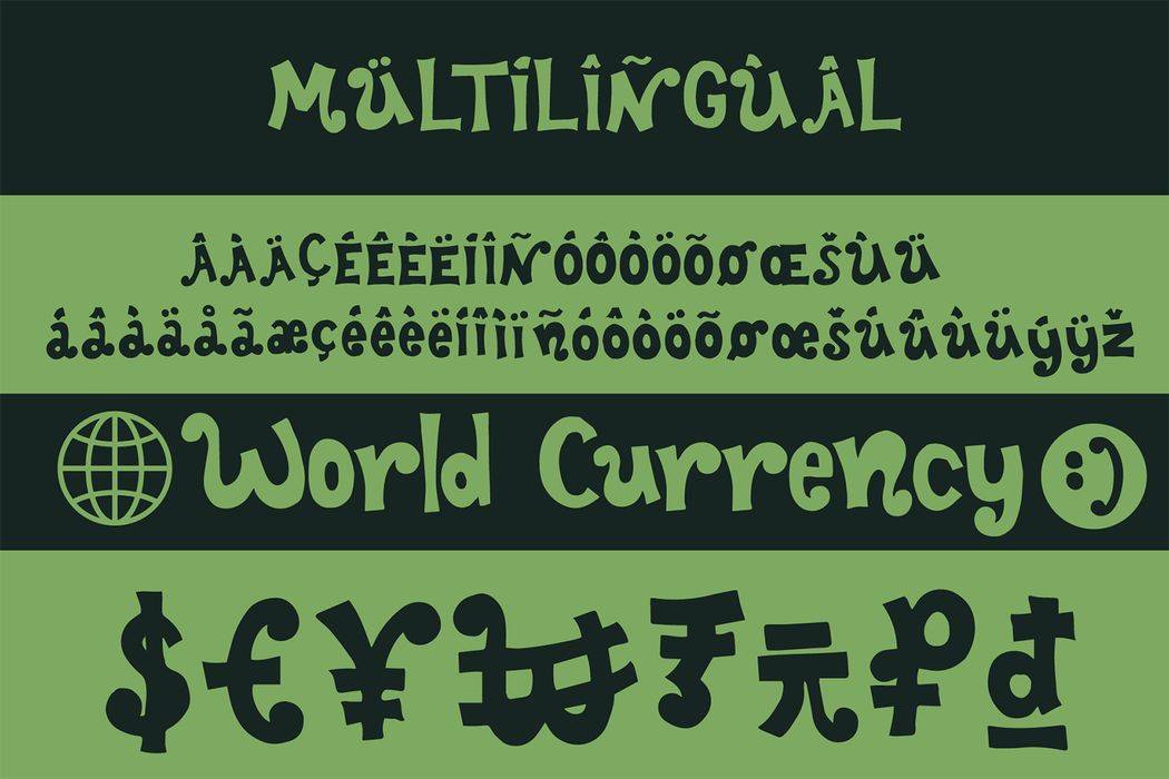 Nimora Font sample
