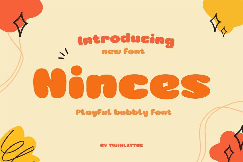 Ninces Font sample