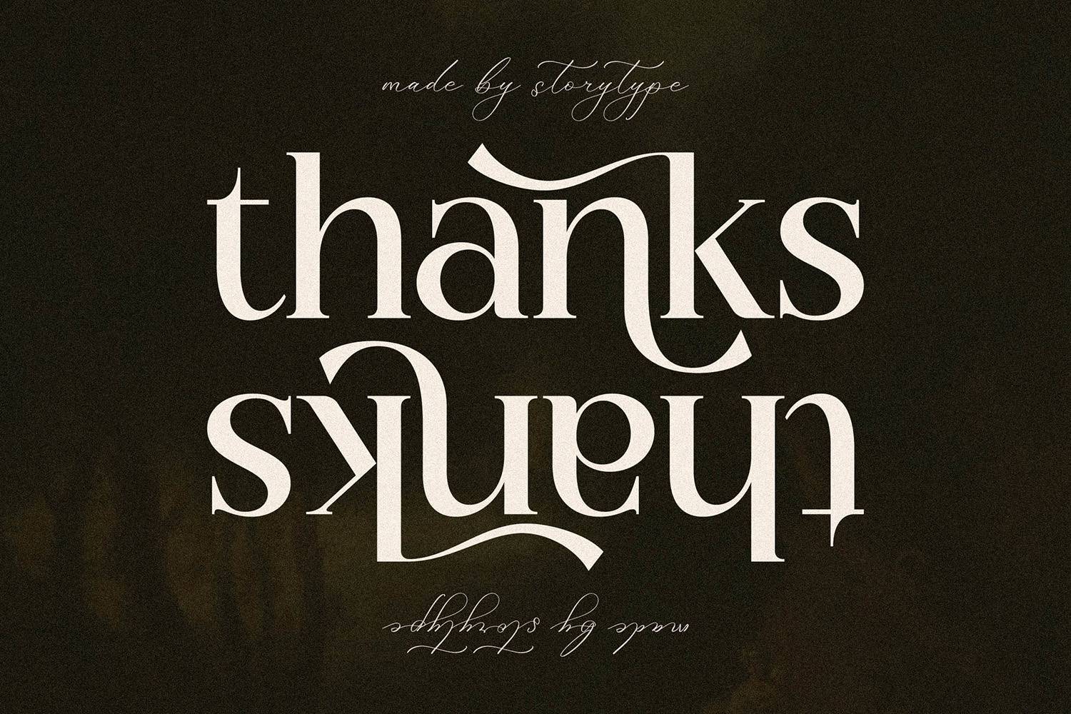 Noctado Font sample