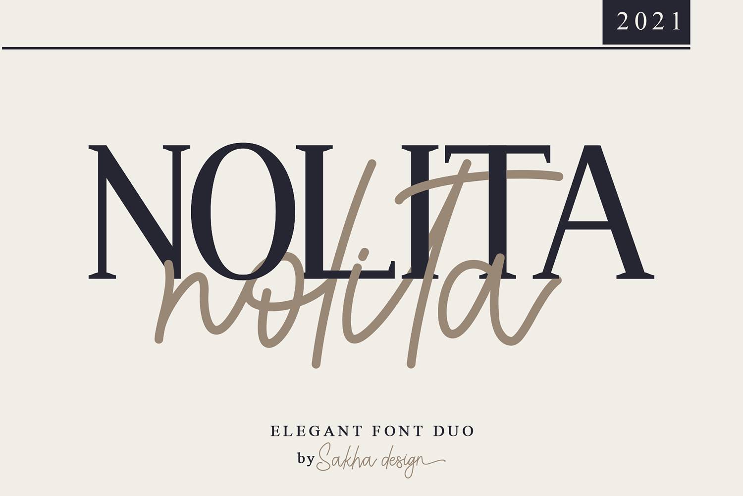 Nolita Font sample