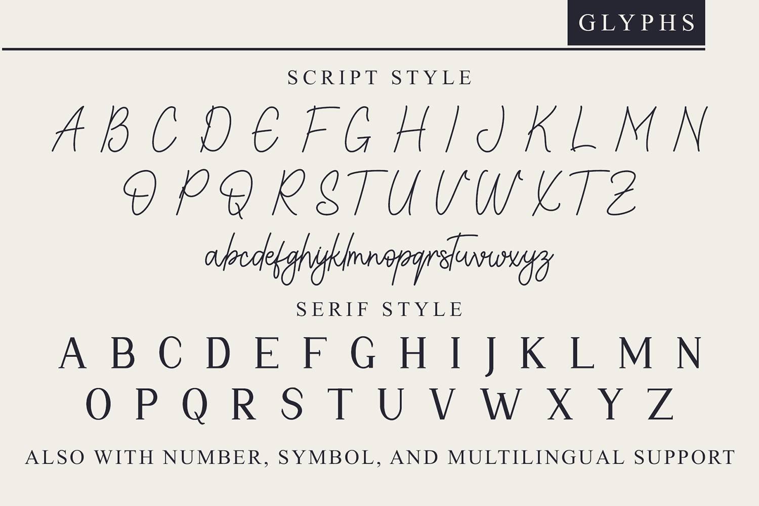 Nolita Font sample