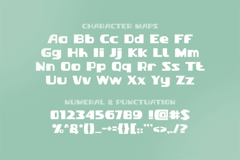 Nomaden Font sample