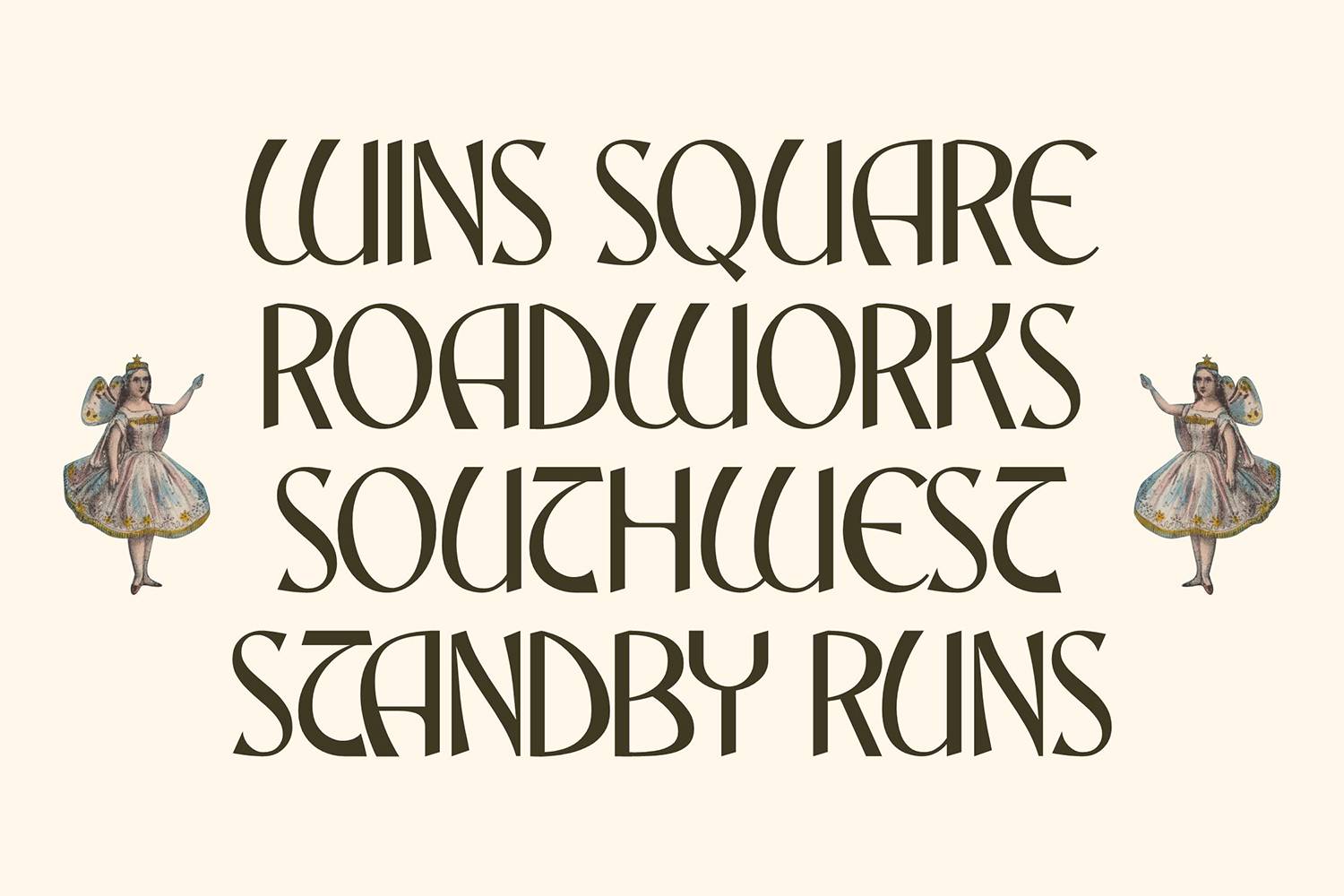 Nooxer Font sample