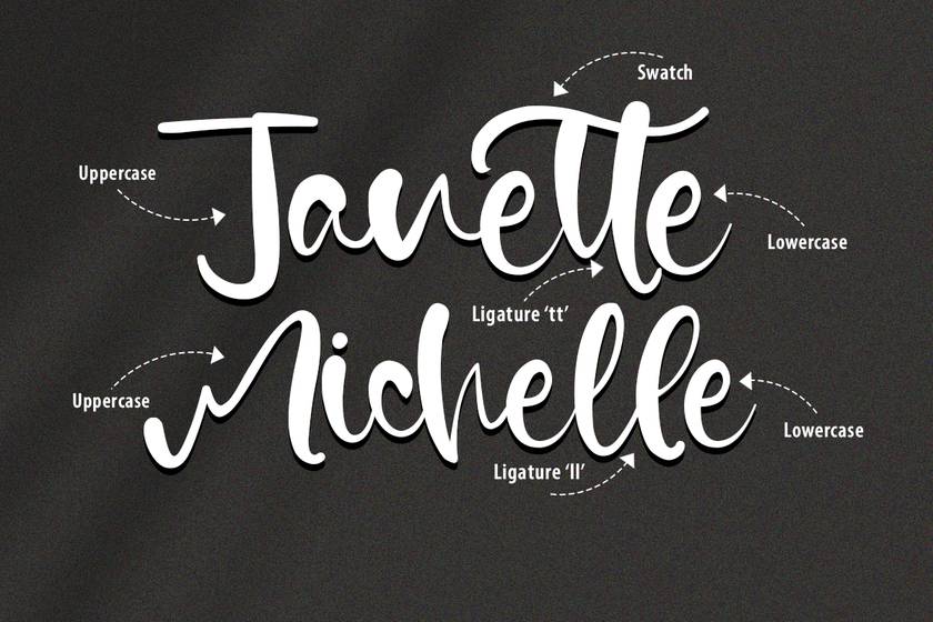 Norman Kane Font sample